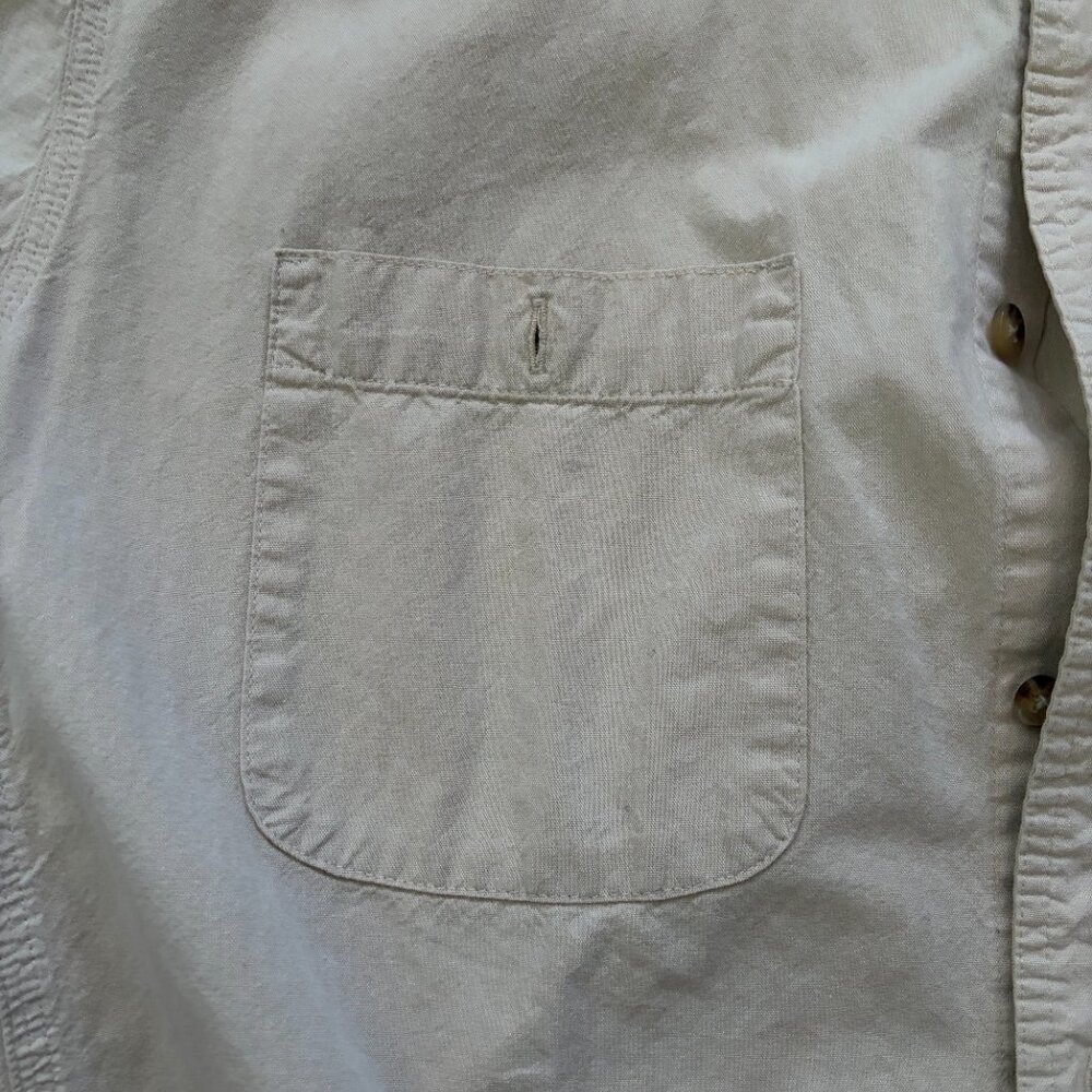 Men's Tan Wrangler Riggs Workwear Short Sleeve Shirt Size XL - Picture 5 of 5